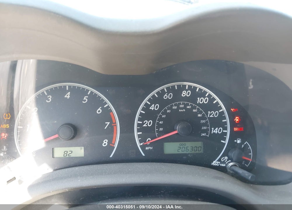 2010 TOYOTA COROLLA LE VIN: 1NXBU4EE7AZ234778
