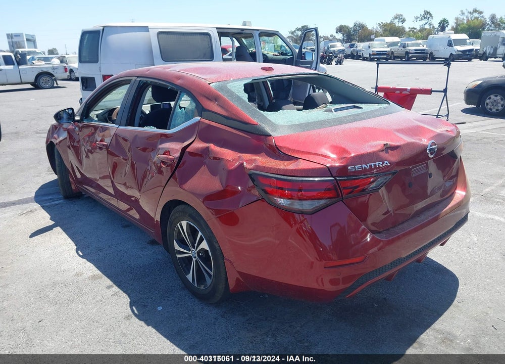 2023 NISSAN SENTRA SV XTRONIC CVT VIN: 3N1AB8CV9PY312549