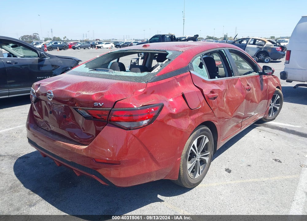 2023 NISSAN SENTRA SV XTRONIC CVT VIN: 3N1AB8CV9PY312549