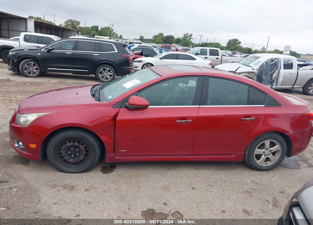 2012 CHEVROLET CRUZE LTZ VIN: 1G1PH5SC4C7407920