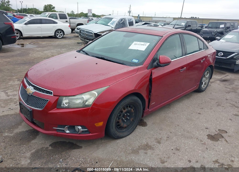 2012 CHEVROLET CRUZE LTZ VIN: 1G1PH5SC4C7407920