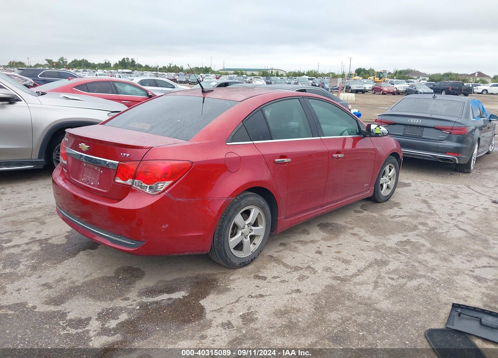 2012 CHEVROLET CRUZE LTZ VIN: 1G1PH5SC4C7407920
