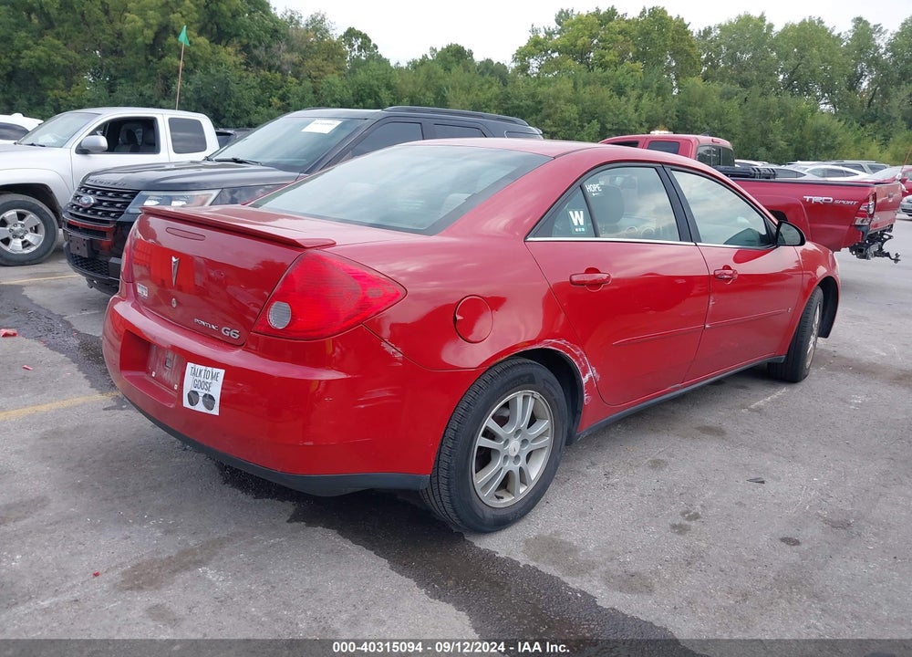 2006 PONTIAC G6 VIN: 1G2ZG558664228315