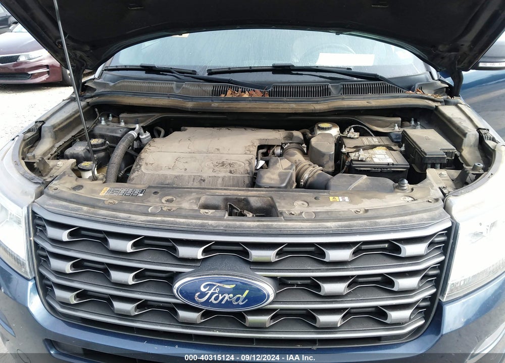 2017 FORD EXPLORER XLT VIN: 1FM5K8D86HGE39328