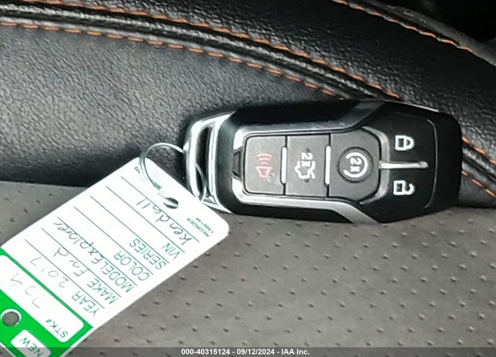 2017 FORD EXPLORER XLT VIN: 1FM5K8D86HGE39328