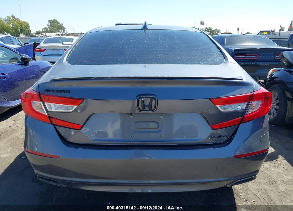 2019 HONDA ACCORD SPORT VIN: 1HGCV1F36KA013632