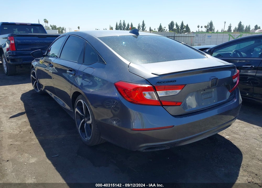 2019 HONDA ACCORD SPORT VIN: 1HGCV1F36KA013632