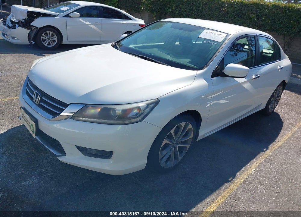 2014 HONDA ACCORD SPORT VIN: 1HGCR2F5XEA033656