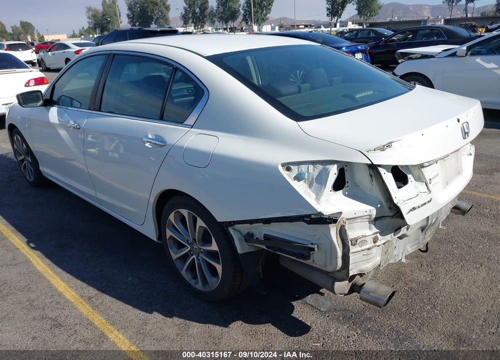 2014 HONDA ACCORD SPORT VIN: 1HGCR2F5XEA033656