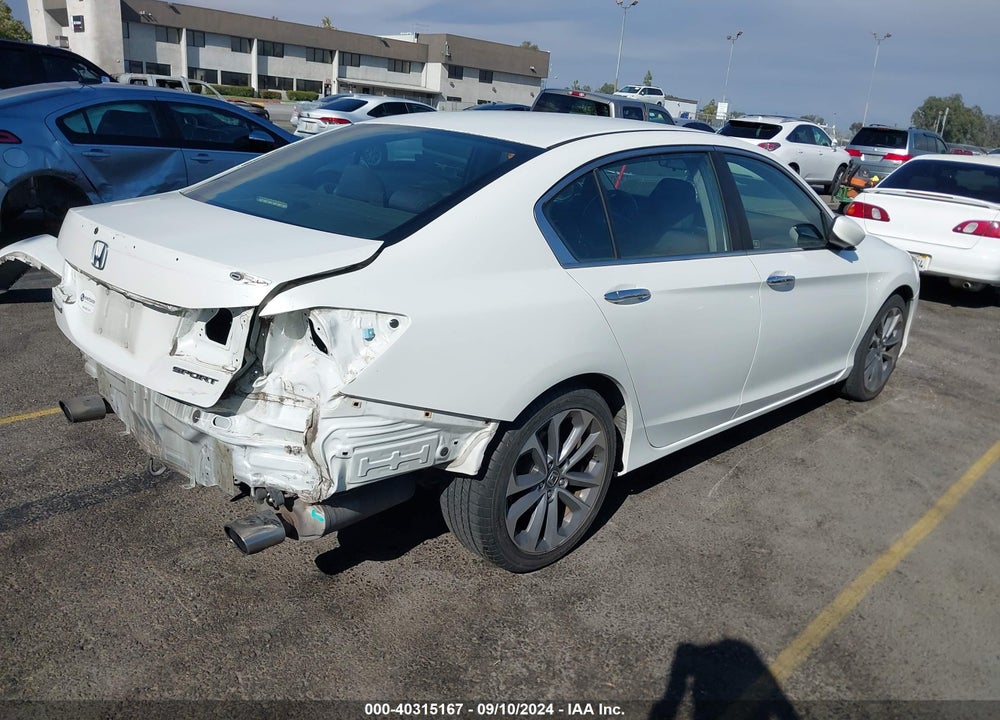 2014 HONDA ACCORD SPORT VIN: 1HGCR2F5XEA033656