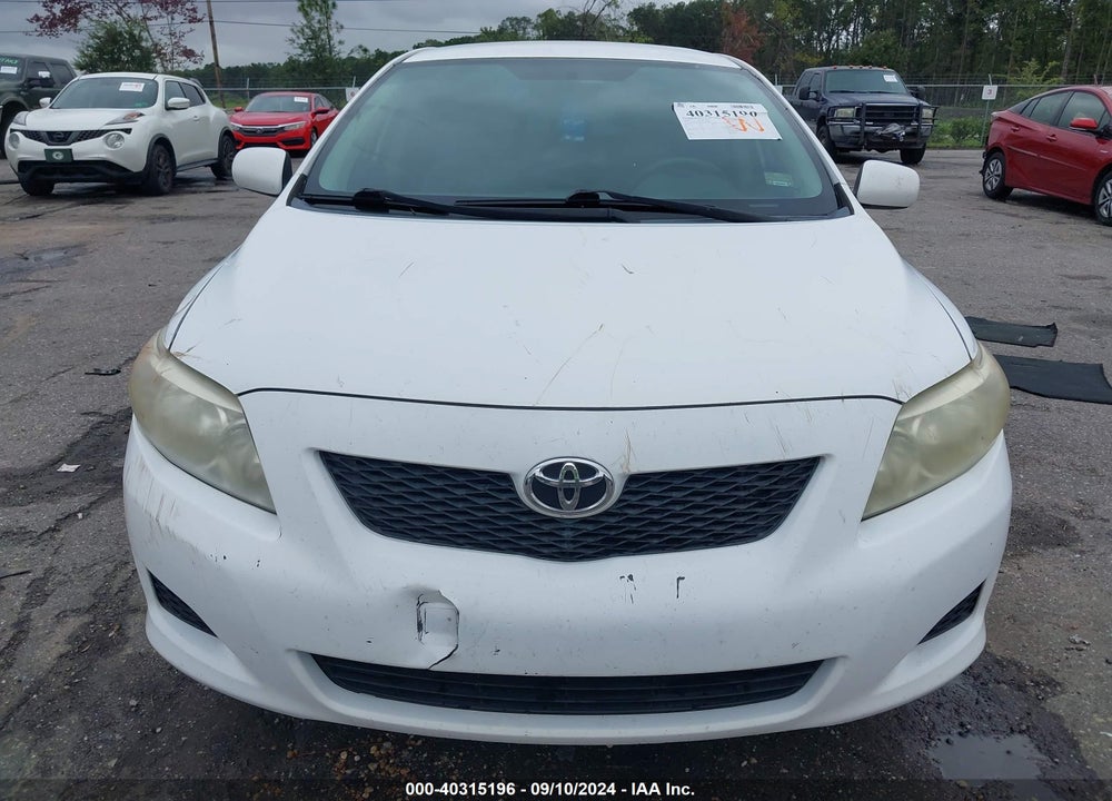 2010 TOYOTA COROLLA LE VIN: 2T1BU4EE0AC300556