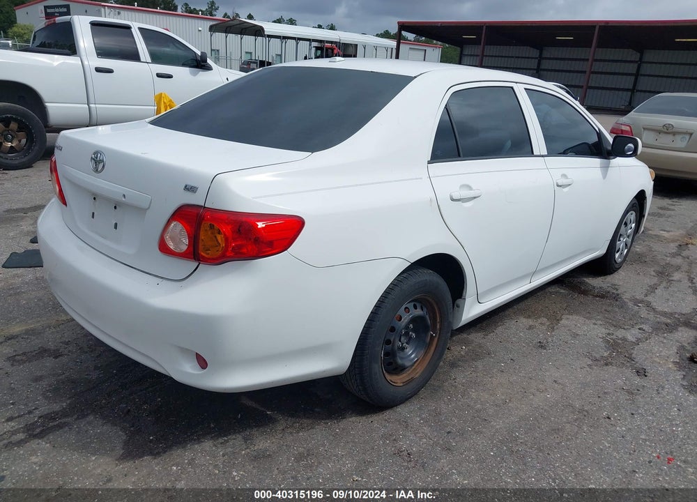 2010 TOYOTA COROLLA LE VIN: 2T1BU4EE0AC300556
