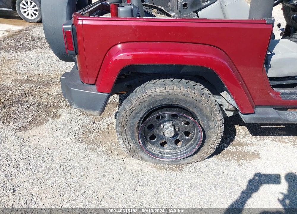2007 JEEP WRANGLER SAHARA VIN: 1J4FA54107L127437