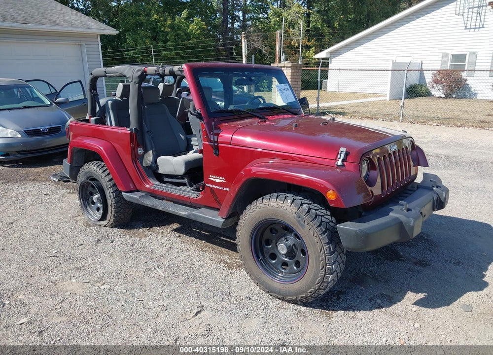 2007 JEEP WRANGLER SAHARA VIN: 1J4FA54107L127437
