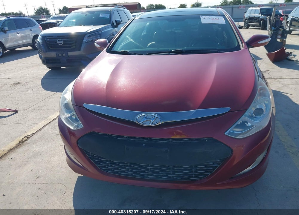 2014 HYUNDAI SONATA HYBRID LIMITED VIN: KMHEC4A42EA107621