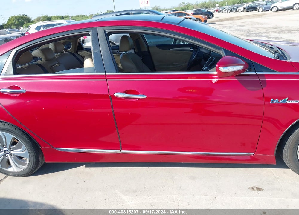 2014 HYUNDAI SONATA HYBRID LIMITED VIN: KMHEC4A42EA107621