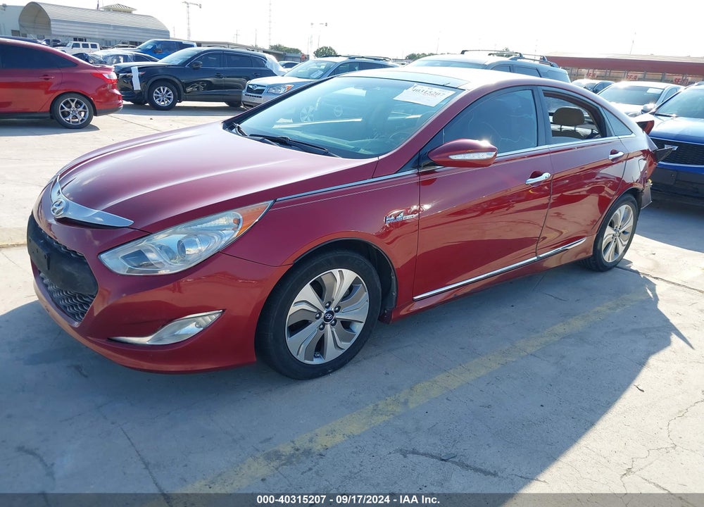 2014 HYUNDAI SONATA HYBRID LIMITED VIN: KMHEC4A42EA107621