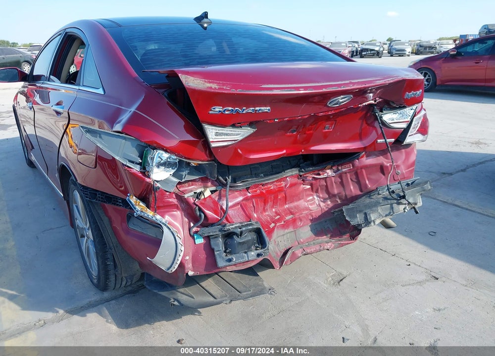 2014 HYUNDAI SONATA HYBRID LIMITED VIN: KMHEC4A42EA107621