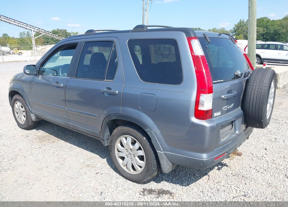 2006 HONDA CR-V SE VIN: SHSRD78976U422728