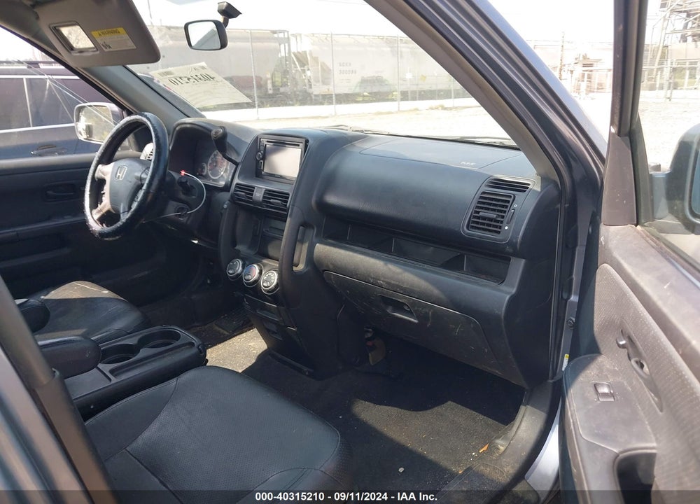 2006 HONDA CR-V SE VIN: SHSRD78976U422728