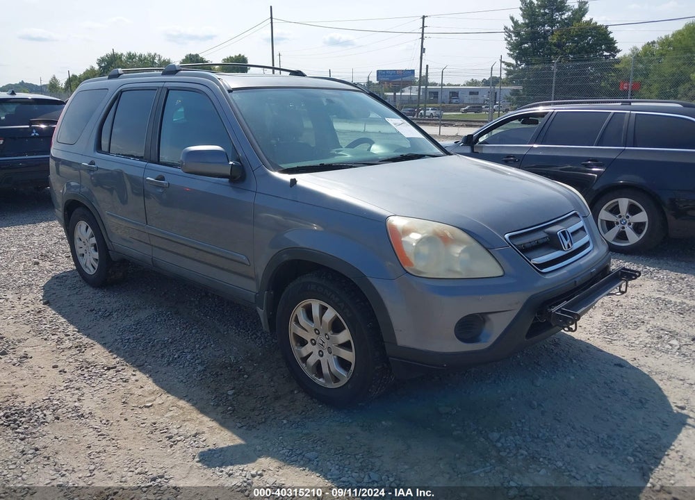 2006 HONDA CR-V SE VIN: SHSRD78976U422728