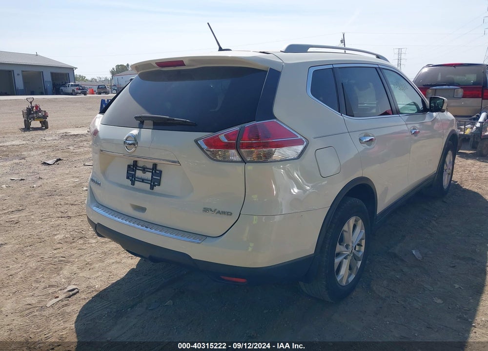 2016 NISSAN ROGUE SV VIN: 5N1AT2MV0GC830687