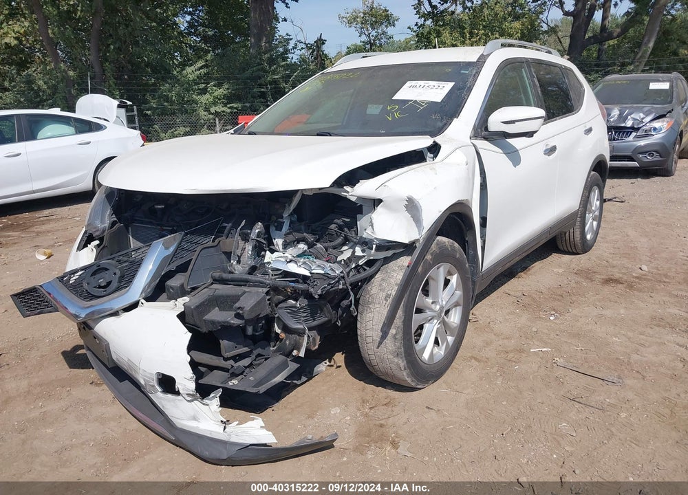 2016 NISSAN ROGUE SV VIN: 5N1AT2MV0GC830687