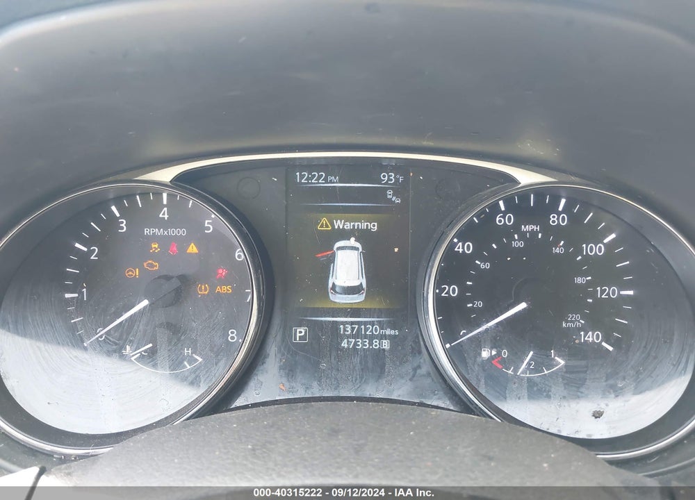 2016 NISSAN ROGUE SV VIN: 5N1AT2MV0GC830687