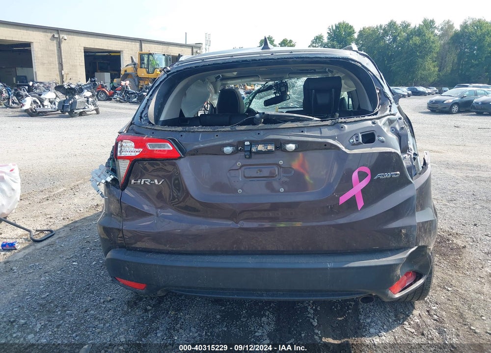 2019 HONDA HR-V EX-L VIN: 3CZRU6H78KM708782