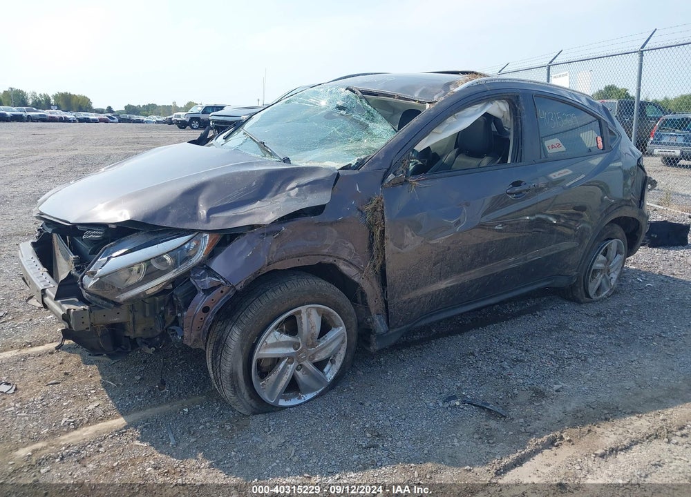 2019 HONDA HR-V EX-L VIN: 3CZRU6H78KM708782