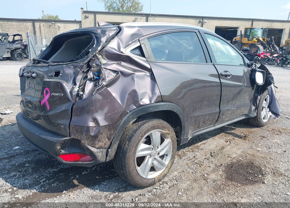 2019 HONDA HR-V EX-L VIN: 3CZRU6H78KM708782
