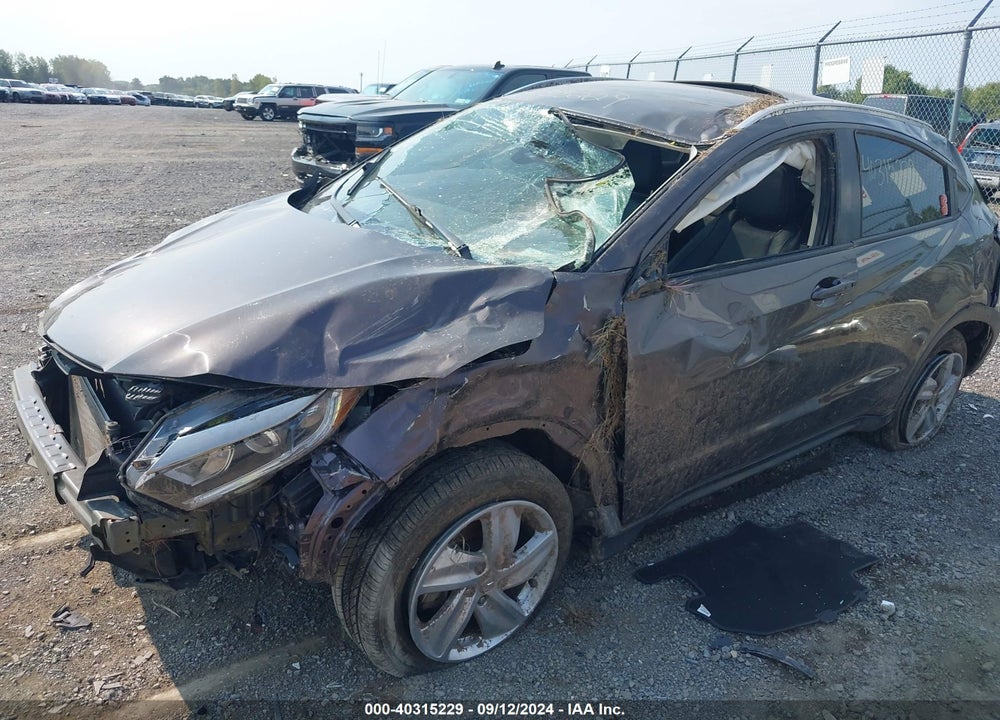 2019 HONDA HR-V EX-L VIN: 3CZRU6H78KM708782