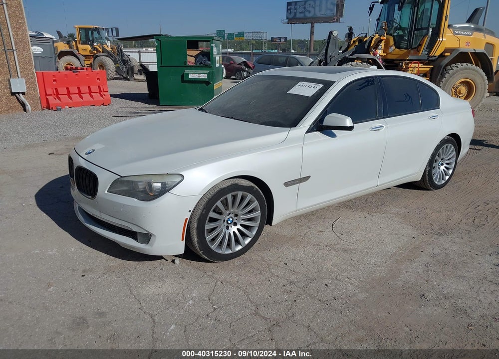 2009 BMW 750I VIN: WBAKA83579CY34660