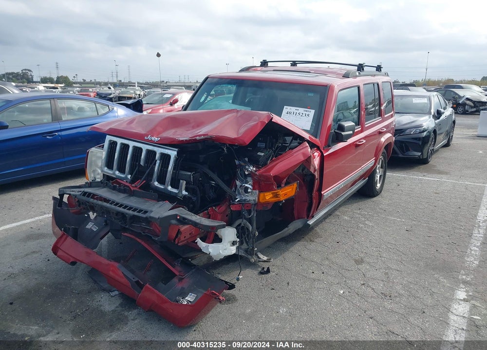 2010 JEEP COMMANDER SPORT VIN: 1J4RH4GT4AC119137