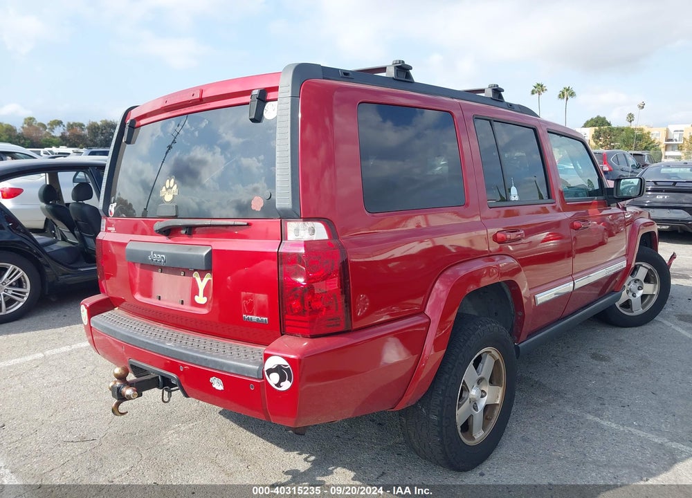 2010 JEEP COMMANDER SPORT VIN: 1J4RH4GT4AC119137