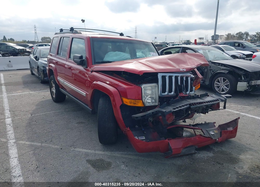 2010 JEEP COMMANDER SPORT VIN: 1J4RH4GT4AC119137