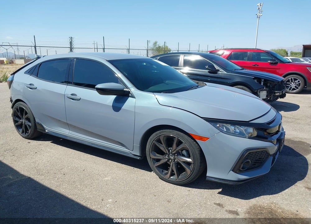 2018 HONDA CIVIC SPORT VIN: SHHFK7H41JU239725