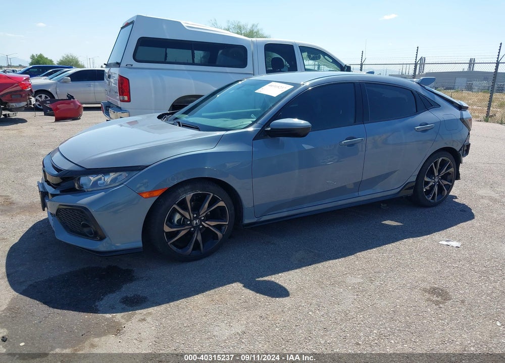 2018 HONDA CIVIC SPORT VIN: SHHFK7H41JU239725