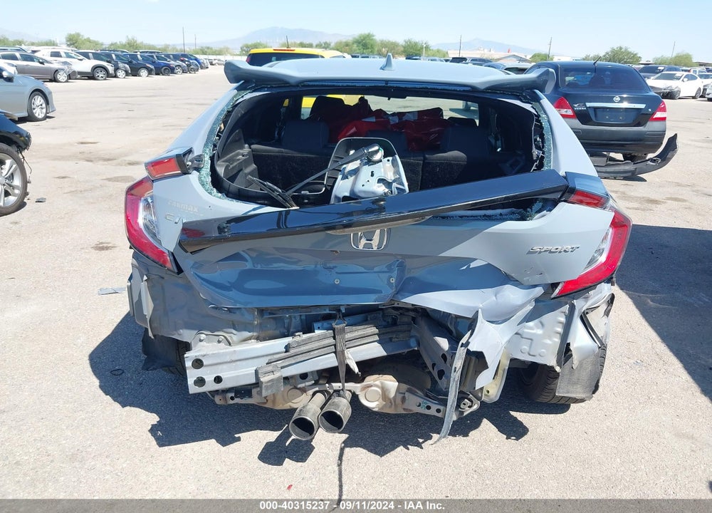2018 HONDA CIVIC SPORT VIN: SHHFK7H41JU239725