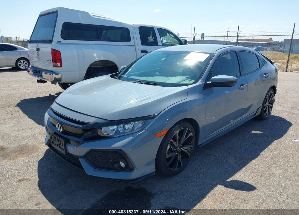 2018 HONDA CIVIC SPORT VIN: SHHFK7H41JU239725