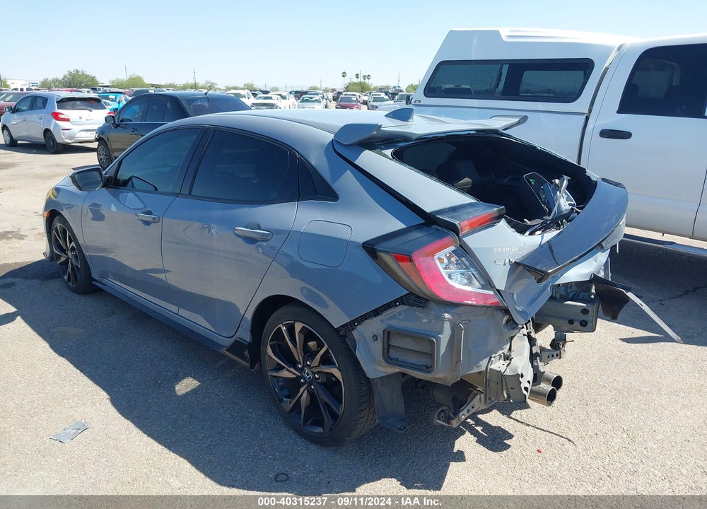 2018 HONDA CIVIC SPORT VIN: SHHFK7H41JU239725