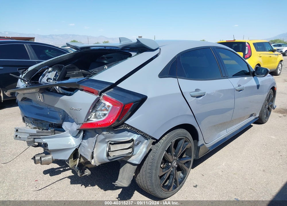 2018 HONDA CIVIC SPORT VIN: SHHFK7H41JU239725