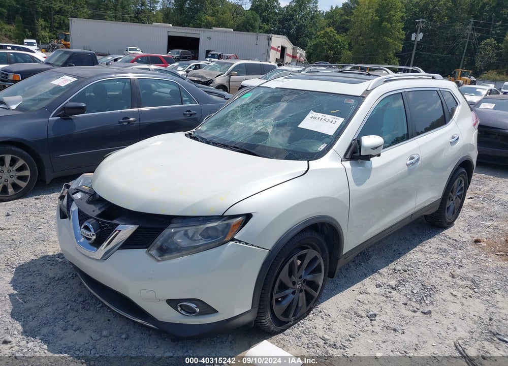 2016 NISSAN ROGUE SL VIN: 5N1AT2MT2GC924861
