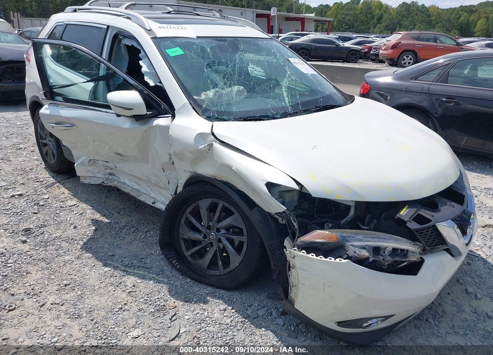 2016 NISSAN ROGUE SL VIN: 5N1AT2MT2GC924861