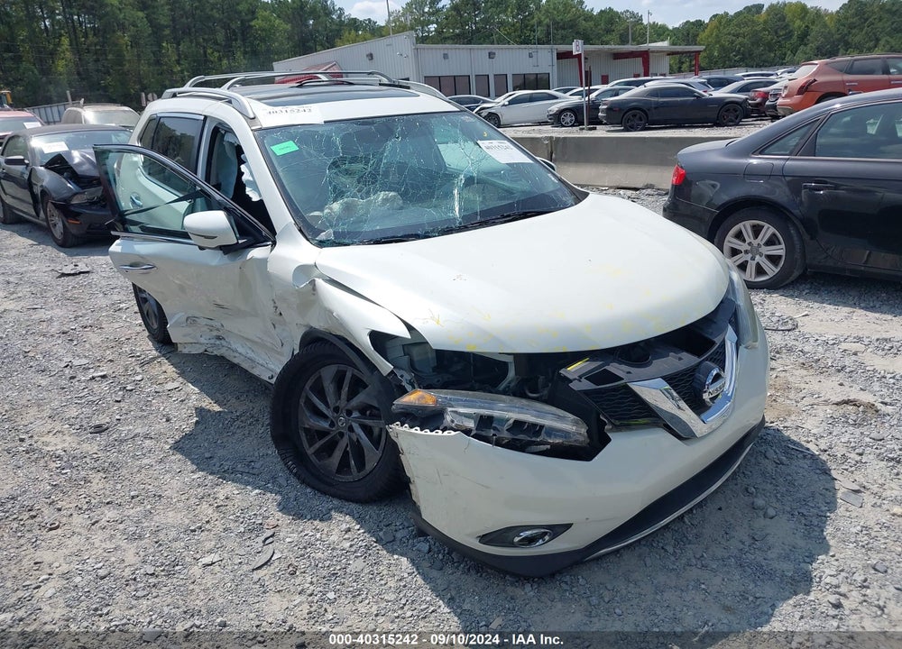 2016 NISSAN ROGUE SL VIN: 5N1AT2MT2GC924861