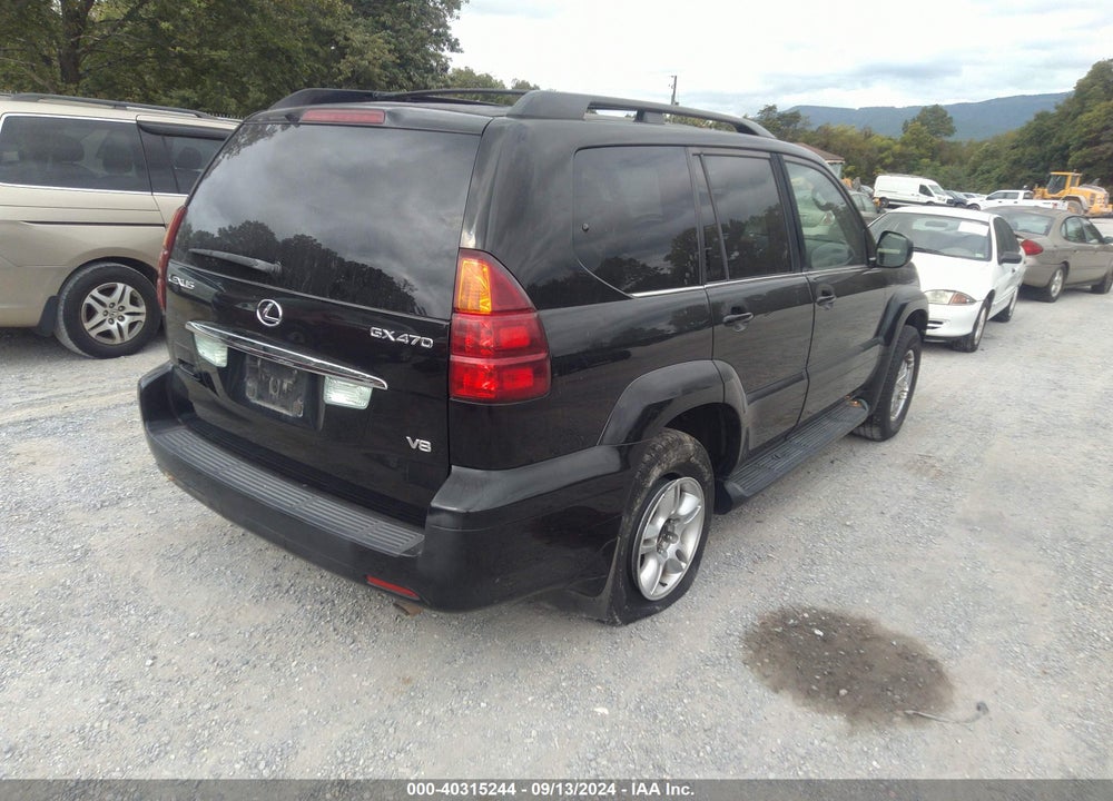 2003 LEXUS GX 470 VIN: JTJBT20XX30011534