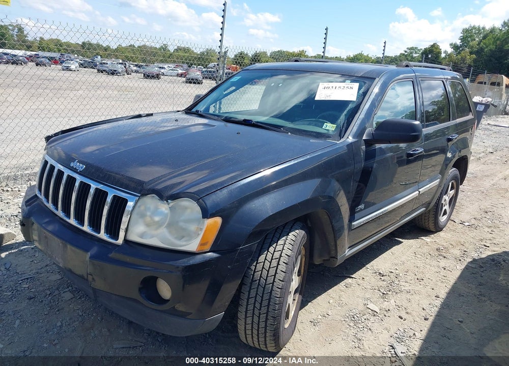 2006 JEEP GRAND CHEROKEE LAREDO VIN: 1J4HS48N76C312189