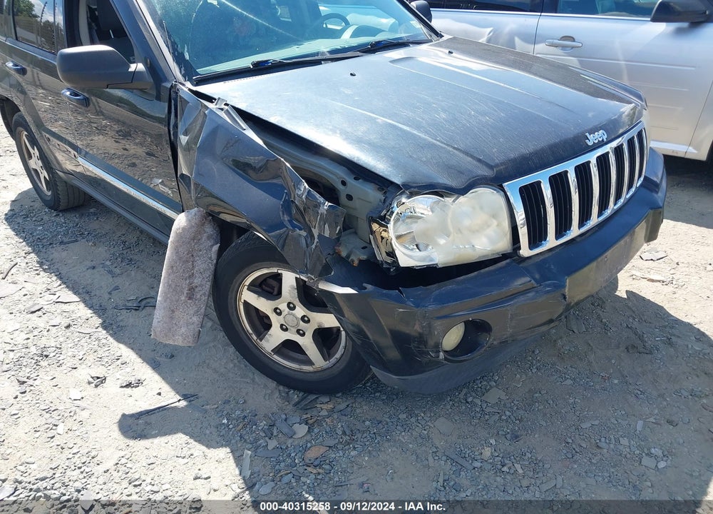 2006 JEEP GRAND CHEROKEE LAREDO VIN: 1J4HS48N76C312189