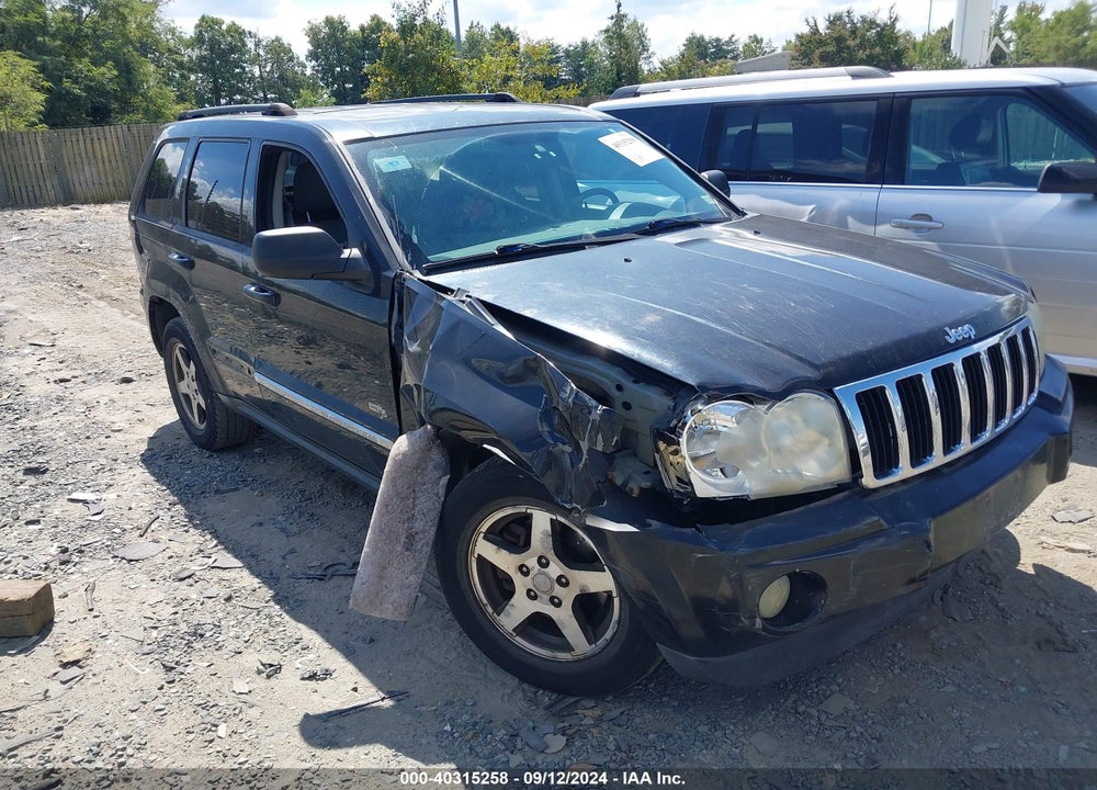 2006 JEEP GRAND CHEROKEE LAREDO VIN: 1J4HS48N76C312189