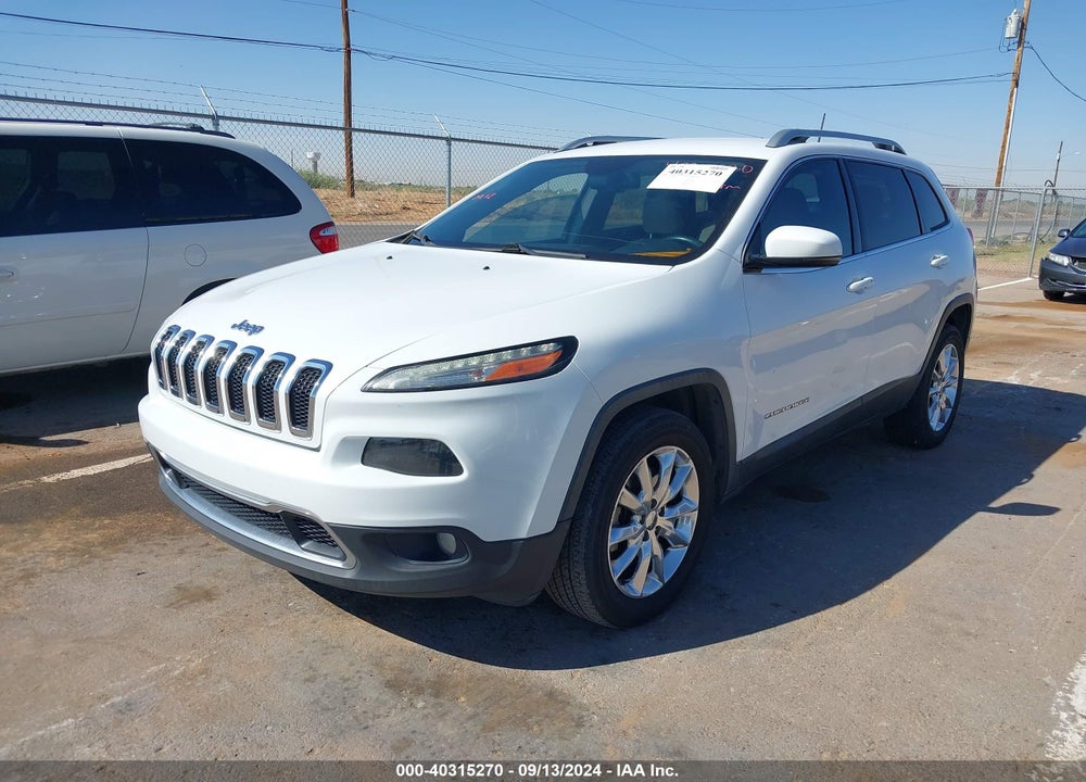 2015 JEEP CHEROKEE LIMITED VIN: 1C4PJMDS1FW780577